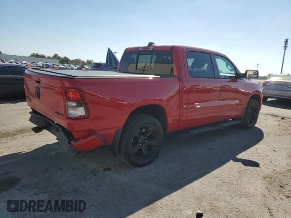 ✅ 2020 Ram 1500 Big Horn • VIN: 1C6SRFFT6LN247234 • Lot: 92705085. Listed on Copart with 102,303 mi. Free auction sales archive from the USA and detailed vehicle history report at DreamBid. Image 3.