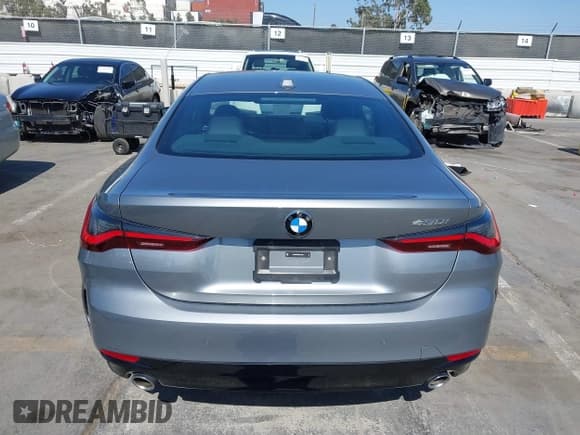 ✅ 2025 BMW 4 Series 430i • VIN: WBA43DA00SCS10563 • Lot: 42510336. Listed on IAAI with 20,810 mi. Free auction sales archive from the USA and detailed vehicle history report at DreamBid. Image 16.