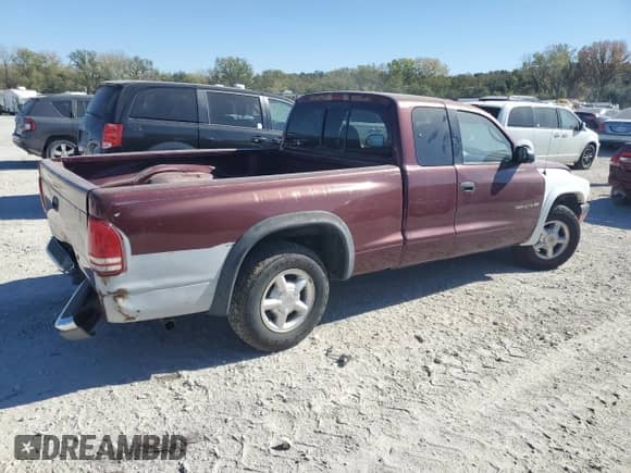 2000 Dodge Dakota with VIN 1B7GL22X6YS690056, listed as a Copart auction lot 76450734 with 261,486 mi miles and Salvage title. Bid and sale history available at DreamBid. Image 3.