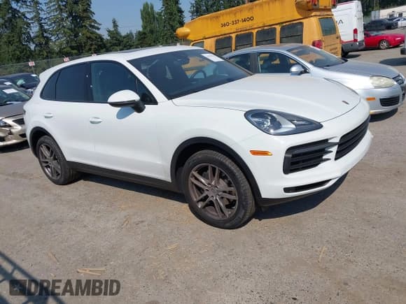 ✅ 2020 Porsche Cayenne • VIN: WP1AA2AY1LDA00151 • Lot: 43076932. Listed on IAAI with 42,194 mi. Free auction sales archive from the USA and detailed vehicle history report at DreamBid. Image 1.