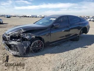 ✅ 2025 BMW M8 Competition • VIN: WBSGV0C04SCS46541 • Лот: 43554215. Опубликован ранее на Copart с пробегом Не указан. Бесплатный доступ к архиву аукционных продаж из США и подробный отчёт об истории автомобиля на DreamBid. Изображение 1.