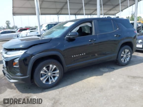 ✅ 2025 Chevrolet Equinox FWD LT • VIN: 3GNAXHEG1SL190960 • Lot: 42417771. Wystawiony na IAAI z przebiegiem 2 595 mil. Bezpłatny archiwum sprzedaży aukcyjnych z USA i szczegółowy raport historii pojazdu na DreamBid. Zdjęcie 2.