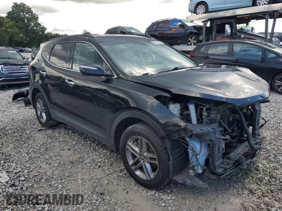 2017 Hyundai Santa Fe 2.4L z VIN 5NMZU3LB2HH041686, wystawiony jako Copart lot #84218665 z przebiegiem 146 906 mil mil oraz Czysty tytuł • Clean title. Historia ofert i sprzedaży dostępna na DreamBid. Obrazek 4.