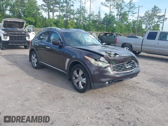 ✅ 2010 Infiniti FX • VIN: JN8AS1MW7AM855604 • Lot: 42604122. Wystawiony na IAAI z przebiegiem 188 605 mil. Bezpłatny archiwum sprzedaży aukcyjnych z USA i szczegółowy raport historii pojazdu na DreamBid. Zdjęcie 1.