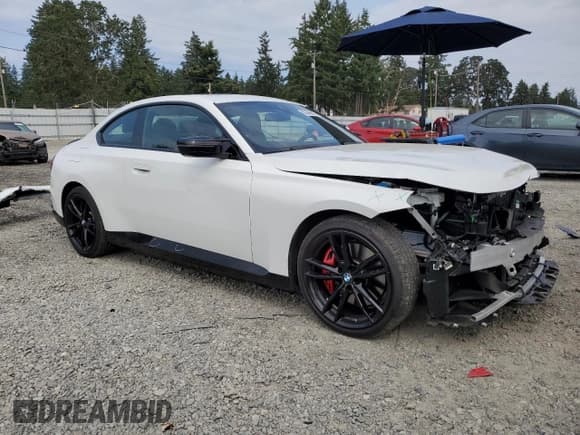 ✅ 2023 BMW 2 Series M240i xDrive • VIN: 3MW53CM09P8D74788 • Лот: 68969945. Опубликован ранее на Copart с пробегом 12 023 миль. Бесплатный доступ к архиву аукционных продаж из США и подробный отчёт об истории автомобиля на DreamBid. Изображение 4.