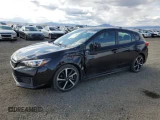 2023 Subaru Impreza Special Sports с VIN 4S3GTAM67P3717403, выставлен на аукционе Copart как лот 54249225 с пробегом 23 117 миль миль и Списание • Salvage title. История ставок и продаж доступна на DreamBid. Изображение 1.