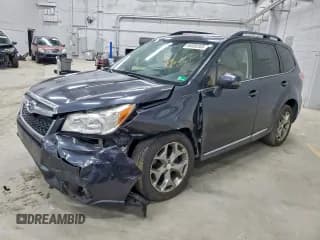 ✅ 2015 Subaru Forester Touring • VIN: JF2SJAWC2FH462360 • Lot: 95086365. Wystawiony na Copart z przebiegiem 157 240 mil. Bezpłatny archiwum sprzedaży aukcyjnych z USA i szczegółowy raport historii pojazdu na DreamBid. Zdjęcie 1.