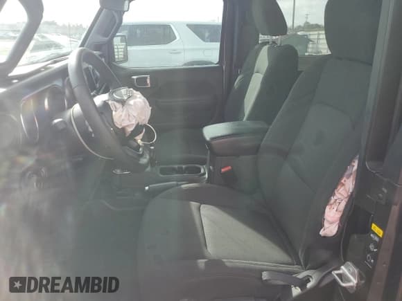 ✅ 2023 Jeep Wrangler Sport S • VIN: 1C4HJXAG5PW656898 • Lot: 81551104. Listed on Copart with 17,492 mi. Free auction sales archive from the USA and detailed vehicle history report at DreamBid. Image 7.