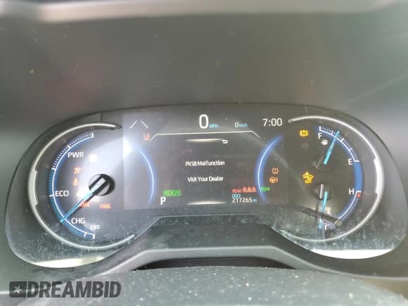 ✅ 2021 Toyota RAV4 Hybrid XSE • VIN: JTME6RFVXMD517221 • Лот: 64321095. Опубликован ранее на Copart с пробегом 217 265 миль. Бесплатный доступ к архиву аукционных продаж из США и подробный отчёт об истории автомобиля на DreamBid. Изображение 9.