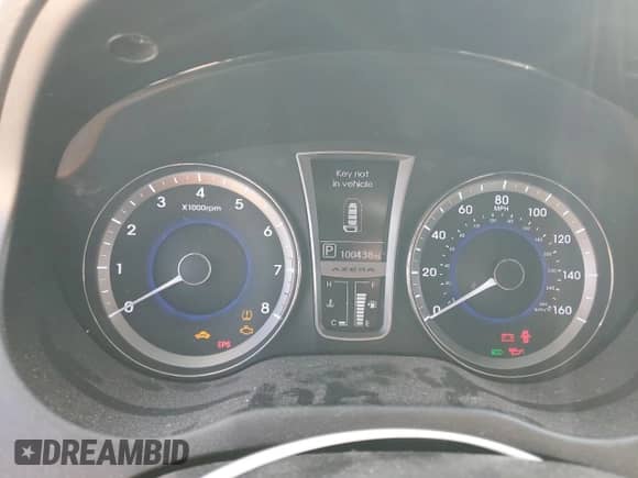 2013 Hyundai Azera с VIN KMHFH4JG5DA211308, выставлен на аукционе Copart как лот 52742135 с пробегом 100 438 миль миль и Чистый • Clean title. История ставок и продаж доступна на DreamBid. Изображение 9.