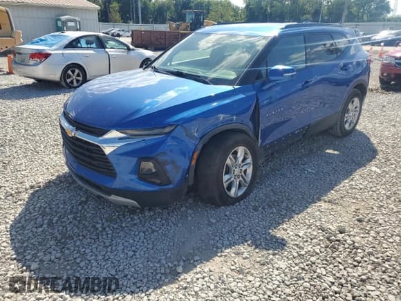 ✅ 2019 Chevrolet Blazer • VIN: 3GNKBGRS7KS573626 • Lot: 70588165. Listed on Copart with 184,521 mi. Free auction sales archive from the USA and detailed vehicle history report at DreamBid. Image 1.