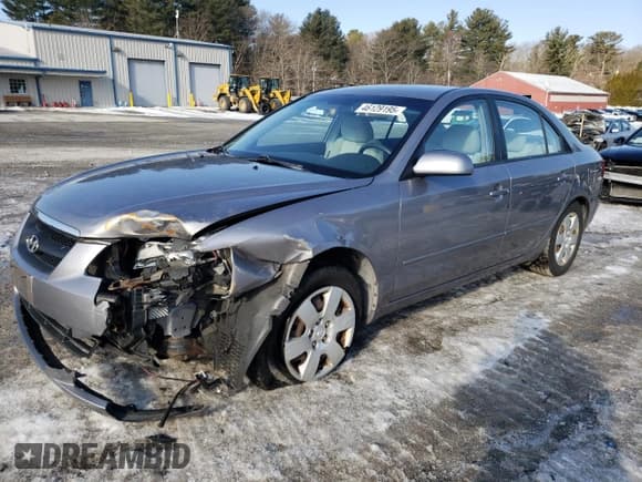✅ 2008 Hyundai Sonata GLS • VIN: 5NPET46C18H370328 • Лот: 46129195. Опубликован ранее на Copart с пробегом 167 041 миль. Бесплатный доступ к архиву аукционных продаж из США и подробный отчёт об истории автомобиля на DreamBid. Изображение 1.