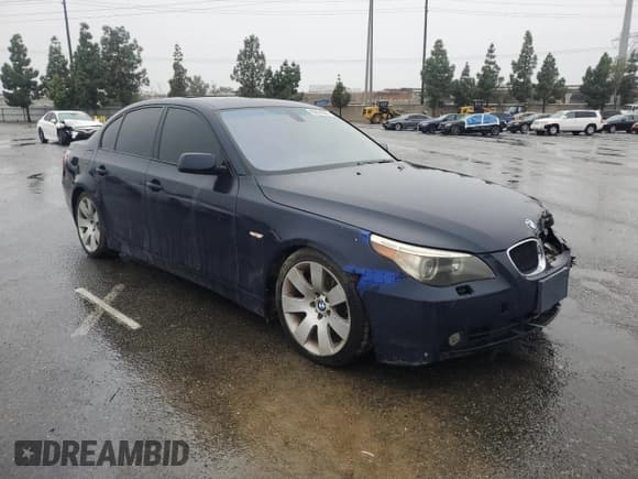 ✅ 2006 BMW 5 Series 530i • VIN: WBANE735X6CM32879 • Lot: 93091565. Listed on Copart with 172,116 mi. Free auction sales archive from the USA and detailed vehicle history report at DreamBid. Image 4.