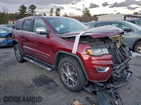 ✅ 2020 Jeep Grand Cherokee Limited • VIN: 1C4RJFBG9LC216109 • Lot: 94933005. Listed on Copart with Not provided. Free auction sales archive from the USA and detailed vehicle history report at DreamBid. Image 4.