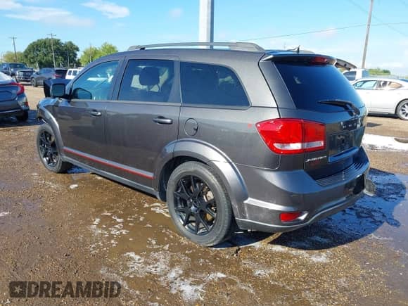 2015 Dodge Journey SXT z VIN 3C4PDCBB5FT747513, wystawiony jako IAAI lot #43192573 z przebiegiem 108 641 mil mil oraz . Historia ofert i sprzedaży dostępna na DreamBid. Obrazek 3.