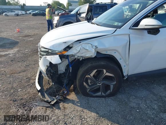 ✅ 2023 Hyundai Tucson Limited • VIN: KM8JFDA28PU105491 • Lot: 42844210. Wystawiony na IAAI z przebiegiem 13 821 mil. Bezpłatny archiwum sprzedaży aukcyjnych z USA i szczegółowy raport historii pojazdu na DreamBid. Zdjęcie 6.