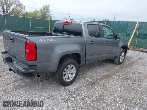 ✅ 2022 Chevrolet Colorado 4WD LT • VIN: 1GCGTCEN8N1227420 • Лот: 42050345. Опубликован ранее на IAAI с пробегом 54 922 миль. Бесплатный доступ к архиву аукционных продаж из США и подробный отчёт об истории автомобиля на DreamBid. Изображение 4.