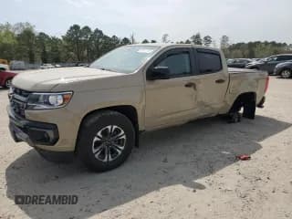 ✅ 2021 Chevrolet Colorado 4WD Z71 • VIN: 1GCGTDEN1M1258691 • Lot: 51511715. Wystawiony na Copart z przebiegiem 56 276 mil. Bezpłatny archiwum sprzedaży aukcyjnych z USA i szczegółowy raport historii pojazdu na DreamBid. Zdjęcie 1.