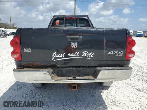 ✅ 2008 Dodge 2500 ST • VIN: 3D7KS26D08G237531 • Lot: 55016335. Listed on Copart with 225,563 mi. Free auction sales archive from the USA and detailed vehicle history report at DreamBid. Image 6.