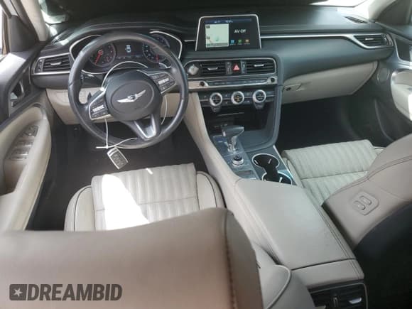 ✅ 2019 Genesis G70 Advanced • VIN: KMTG34LA3KU040152 • Lot: 60620385. Listed on Copart with 72,961 mi. Free auction sales archive from the USA and detailed vehicle history report at DreamBid. Image 8.