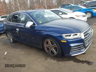 ✅ 2018 Audi SQ5 Prestige • VIN: WA1C4AFYXJ2021247 • Lot: 43768769. Wystawiony na IAAI z przebiegiem Nie podano. Bezpłatny archiwum sprzedaży aukcyjnych z USA i szczegółowy raport historii pojazdu na DreamBid. Zdjęcie 1.