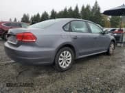 ✅ 2014 Volkswagen Passat S • VIN: 1VWAT7A33EC073573 • Lot: 91280445. Listed on Copart with 161,760 mi. Free auction sales archive from the USA and detailed vehicle history report at DreamBid. Image 3.