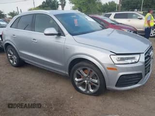 ✅ 2017 Audi Q3 Prestige • VIN: WA1GCCFS0HR016541 • Lot: 42100659. Listed on IAAI with 41,875 mi. Free auction sales archive from the USA and detailed vehicle history report at DreamBid. Image 1.