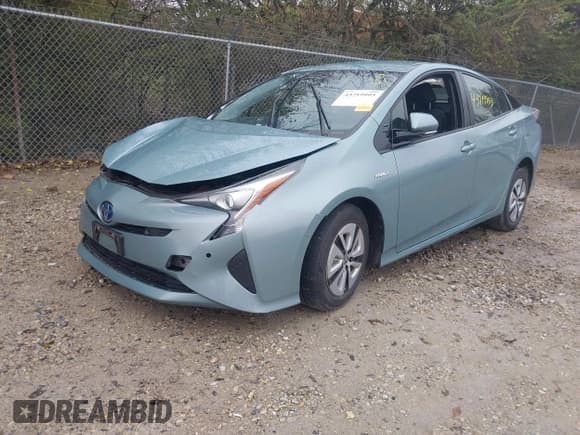 ✅ 2018 Toyota Prius Two • VIN: JTDKBRFU3J3057696 • Лот: 43719993. Опубликован ранее на IAAI с пробегом 74 851 миль. Бесплатный доступ к архиву аукционных продаж из США и подробный отчёт об истории автомобиля на DreamBid. Изображение 2.
