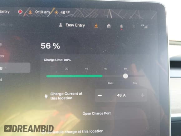 ✅ 2023 Tesla Model Y Long Range • VIN: 7SAYGDEE5PF765326 • Lot: 41757113. Listed on IAAI with 10,461 mi. Free auction sales archive from the USA and detailed vehicle history report at DreamBid. Image 18.