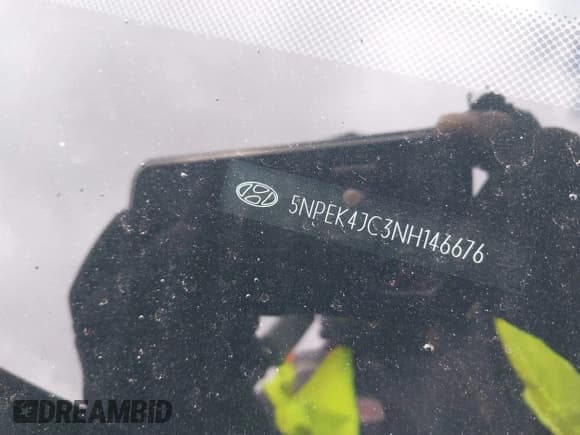 ✅ 2022 Hyundai Sonata N Line Night Edition • VIN: 5NPEK4JC3NH146676 • Lot: 43614671. Listed on IAAI with 67,878 mi. Free auction sales archive from the USA and detailed vehicle history report at DreamBid. Image 17.