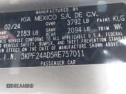 ✅ 2024 Kia Forte LXS • VIN: 3KPF24AD5RE757011 • Лот: 43037245. Опубликован ранее на IAAI с пробегом 13 704 миль. Бесплатный доступ к архиву аукционных продаж из США и подробный отчёт об истории автомобиля на DreamBid. Изображение 9.