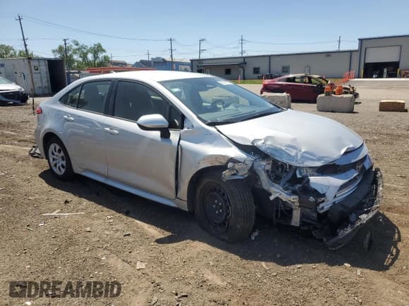 ✅ 2025 Toyota Corolla Hybrid LE • VIN: JTDBDMHE2SJ012412 • Lot: 57169775. Wystawiony na Copart z przebiegiem 2 962 mil. Bezpłatny archiwum sprzedaży aukcyjnych z USA i szczegółowy raport historii pojazdu na DreamBid. Zdjęcie 4.