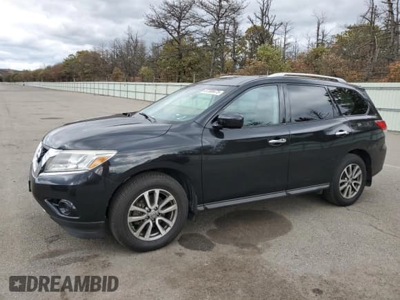 ✅ 2016 Nissan Pathfinder S • VIN: 5N1AR2MM2GC645109 • Лот: 87306675. Опубликован ранее на Copart с пробегом 120 894 миль. Бесплатный доступ к архиву аукционных продаж из США и подробный отчёт об истории автомобиля на DreamBid. Изображение 1.