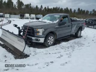 ✅ 2017 Ford F-150 XL • VIN: 1FTMF1EF0HKD22432 • Lot: 49775135. Listed on Copart with 62,066 mi. Free auction sales archive from the USA and detailed vehicle history report at DreamBid. Image 1.