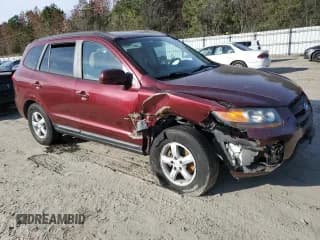 ✅ 2008 Hyundai Santa Fe GLS • VIN: 5NMSG13D28H142144 • Lot: 82044524. Listed on Copart with 46,761 mi. Free auction sales archive from the USA and detailed vehicle history report at DreamBid. Image 4.