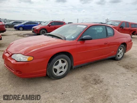 ✅ 2004 Chevrolet Monte Carlo LS • VIN: 2G1WW12E249296618 • Lot: 62689645. Listed on Copart with 91,340 mi. Free auction sales archive from the USA and detailed vehicle history report at DreamBid. Image 1.