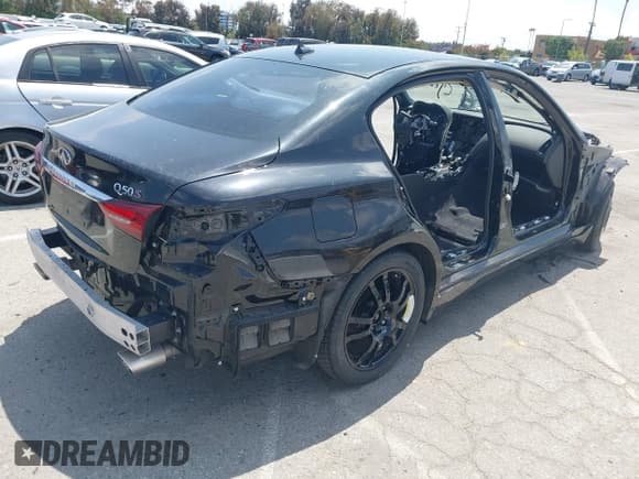 ✅ 2020 Infiniti Q50 Red Sport 400 • VIN: JN1FV7AP0LM630603 • Lot: 42439948. Listed on IAAI with Not provided. Free auction sales archive from the USA and detailed vehicle history report at DreamBid. Image 4.