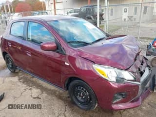 ✅ 2024 Mitsubishi Mirage ES • VIN: ML32AUHJ9RH001935 • Lot: 43534858. Listed on IAAI with 16,702 mi. Free auction sales archive from the USA and detailed vehicle history report at DreamBid. Image 1.