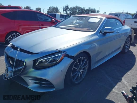 ✅ 2019 Mercedes-Benz S 560 • VIN: WDDXK8DB9KA038168 • Lot: 43274028. Wystawiony na IAAI z przebiegiem 56 070 mil. Bezpłatny archiwum sprzedaży aukcyjnych z USA i szczegółowy raport historii pojazdu na DreamBid. Zdjęcie 2.