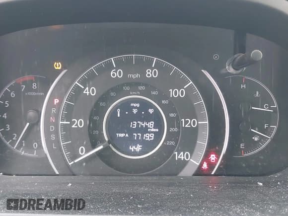 ✅ 2015 Honda CR-V LX • VIN: 5J6RM4H33FL110088 • Lot: 43543560. Listed on IAAI with 137,448 mi. Free auction sales archive from the USA and detailed vehicle history report at DreamBid. Image 7.