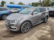✅ 2017 Hyundai Santa Fe Ultimate • VIN: 5XYZWDLAXHG484847 • Lot: 89536005. Listed on Copart with 106,847 mi. Free auction sales archive from the USA and detailed vehicle history report at DreamBid. Image 1.