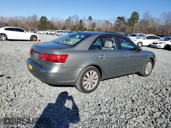 ✅ 2009 Hyundai Sonata Limited • VIN: 5NPEU46C29H485759 • Лот: 41375665. Опубликован ранее на Copart с пробегом 174 268 миль. Бесплатный доступ к архиву аукционных продаж из США и подробный отчёт об истории автомобиля на DreamBid. Изображение 3.