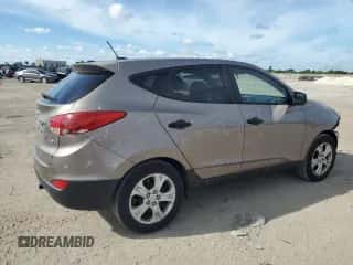 2013 Hyundai Tucson GL z VIN KM8JT3AB5DU654984, wystawiony jako Copart lot #72258644 z przebiegiem 123 394 mil mil oraz Szkoda całkowita • Salvage title. Historia ofert i sprzedaży dostępna na DreamBid. Obrazek 3.