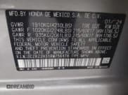 ✅ 2024 Honda HR-V LX • VIN: 3CZRZ2H31RM756478 • Lot: 42372882. Listed on IAAI with 10,166 mi. Free auction sales archive from the USA and detailed vehicle history report at DreamBid. Image 9.
