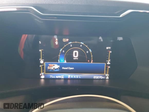 ✅ 2023 Chevrolet Colorado 4WD Z71 • VIN: 1GCPTDEK5P1219077 • Lot: 71033785. Listed on Copart with 20,270 mi. Free auction sales archive from the USA and detailed vehicle history report at DreamBid. Image 9.