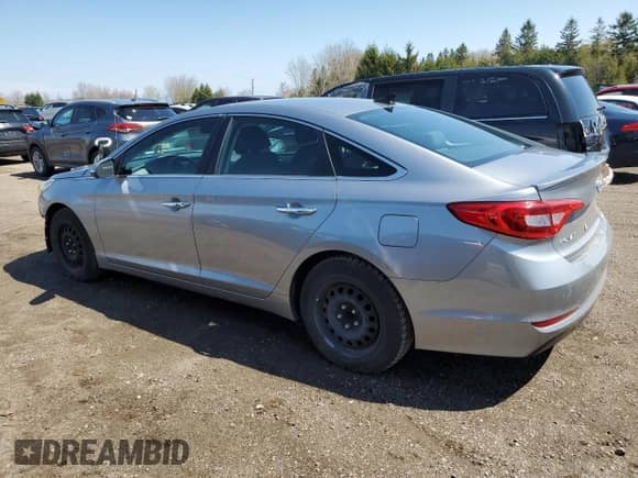 2016 Hyundai Sonata SE with VIN 5NPE24AF0GH428769, listed as a Copart auction lot 55729815 with 149,732 mi miles and Salvage title. Bid and sale history available at DreamBid. Image 2.