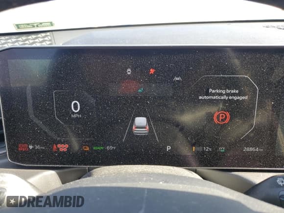 ✅ 2024 Kia EV9 Wind • VIN: KNDAFFS54R6038145 • Lot: 65279865. Listed on Copart with 28,864 mi. Free auction sales archive from the USA and detailed vehicle history report at DreamBid. Image 9.