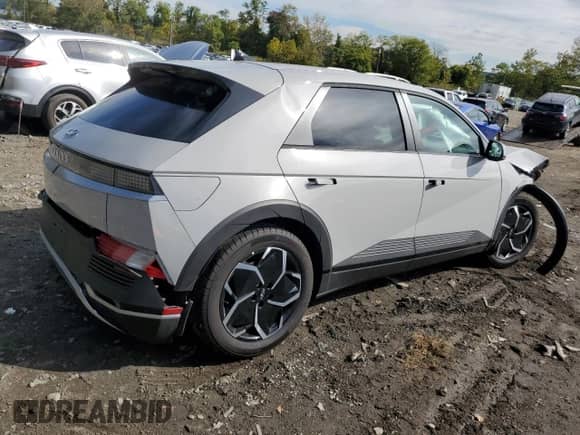 2024 Hyundai Ioniq 5 SE z VIN KM8KMDDF5RU255098, wystawiony jako Copart lot #72893924 z przebiegiem 12 464 mil mil oraz Szkoda całkowita • Salvage title. Historia ofert i sprzedaży dostępna na DreamBid. Obrazek 3.