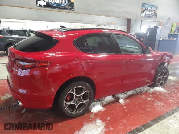 ✅ 2020 Alfa Romeo Stelvio Sport • VIN: ZASPAKAN3L7C88777 • Лот: 59322774. Опубликован ранее на Copart с пробегом 43 281 миль. Бесплатный доступ к архиву аукционных продаж из США и подробный отчёт об истории автомобиля на DreamBid. Изображение 3.
