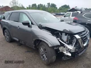 ✅ 2024 Nissan Pathfinder S • VIN: 5N1DR3AC7RC313345 • Lot: 42663099. Wystawiony na IAAI z przebiegiem 3 257 mil. Bezpłatny archiwum sprzedaży aukcyjnych z USA i szczegółowy raport historii pojazdu na DreamBid. Zdjęcie 1.